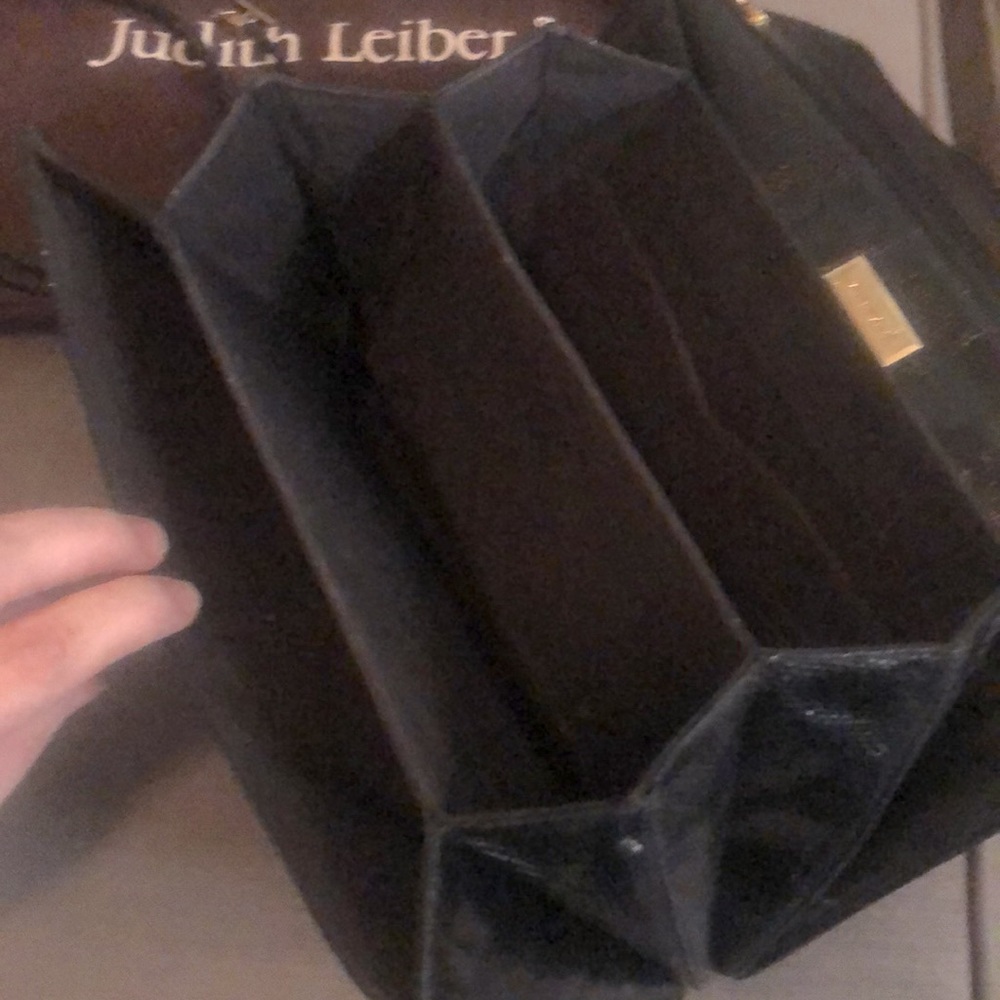Judith Leiber Lizard Skin Evening Clutch Bag - Picture 9 of 16